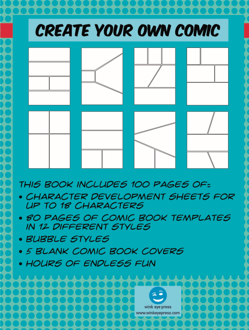 rear cover blank comic book