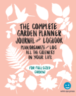Pink Garden Logbook Front Cover