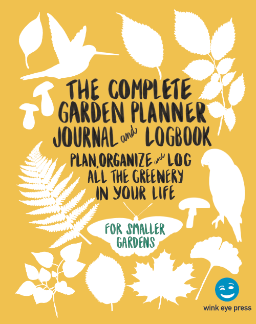 Complete garden journal and planner yellow cover